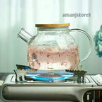 Thermo Glass Teapot 32 Fl Oz | High temperature and shock resistant