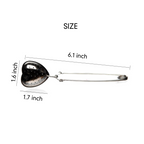 Heart Tea Infuser | Stainless Steel Strainer for Loose-Leaf Tea Rituals