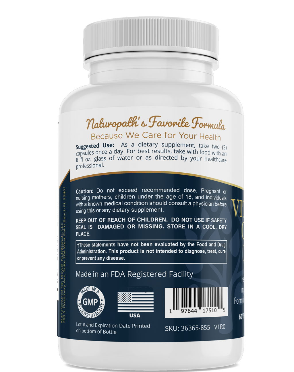 Vitamin B-12 Complex - with Choline & Inositol