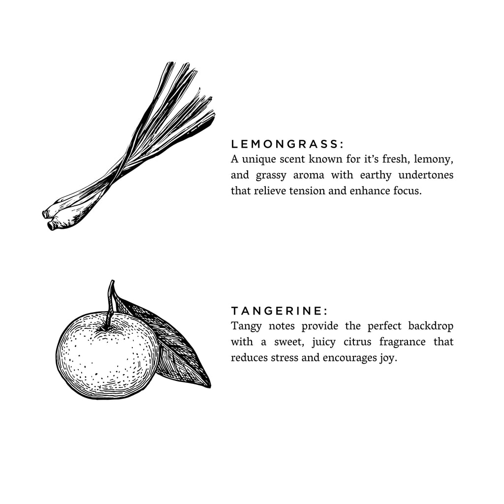 Lemongrass + Tangerine