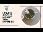 Heart Tea Infuser | Stainless Steel Strainer for Loose-Leaf Tea Rituals