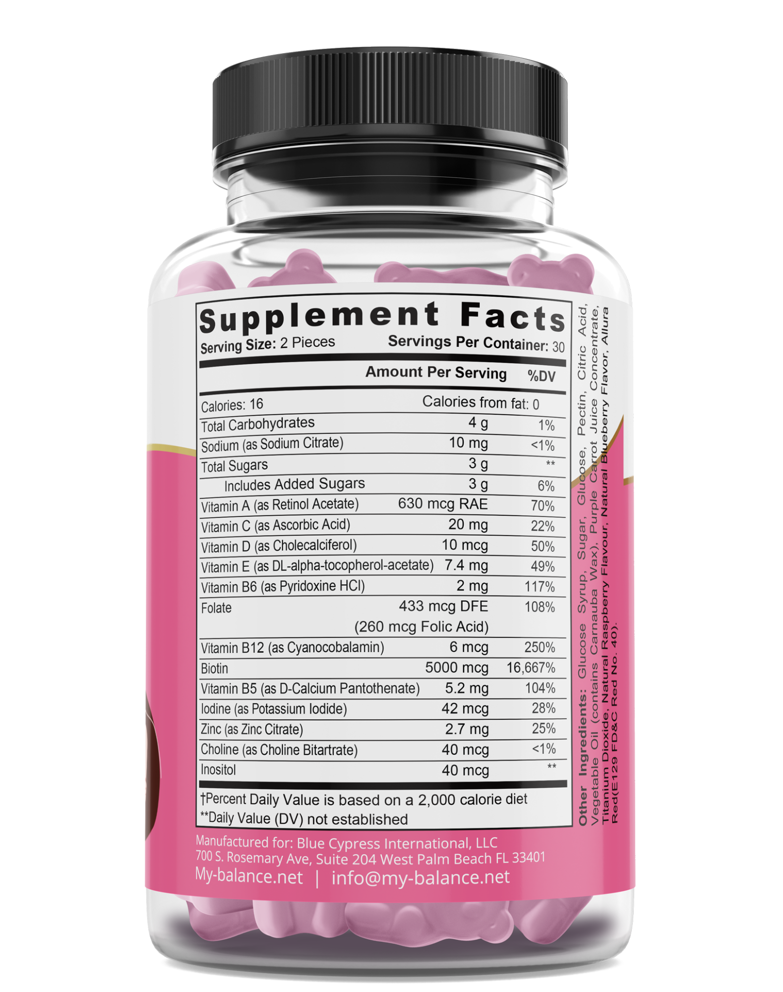 Hair Skin and Nails with Biotin