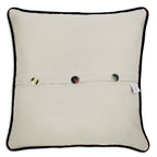 Lake Michigan Hand-Embroidered Pillow-1