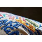 Lake Michigan Hand-Embroidered Pillow-3
