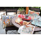 Michigan Hand-Embroidered Pillow-3