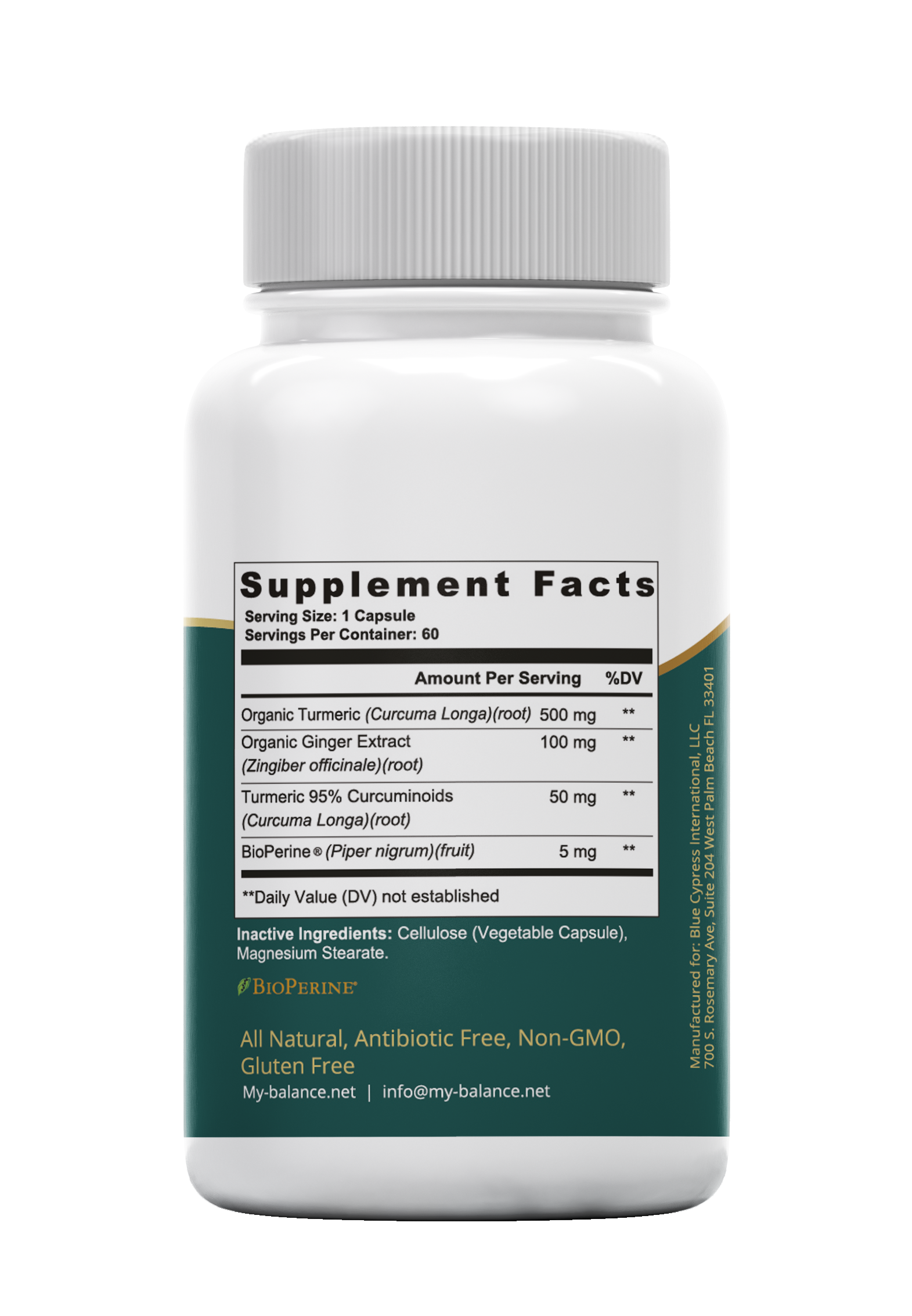 Turmeric With Ginger 650Mg