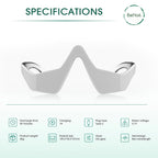 Under-Eye Red Light Therapy Skin Rejuvenation and Relaxation Massager